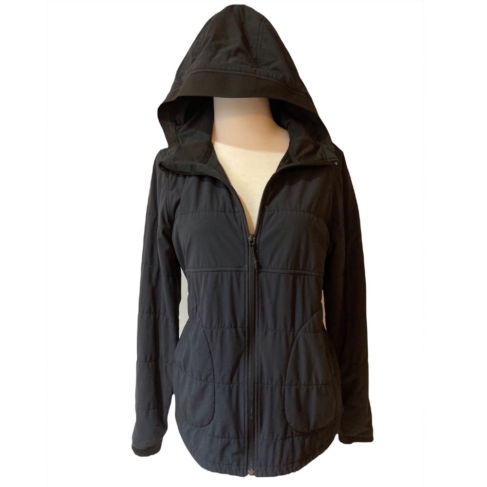 THE NORTH FACE | BLACK | HOODED | CINCHED WAIST | JACKET | SIZE SMALL